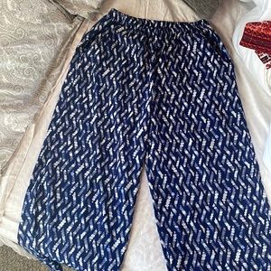 Beachy Flowy Pants (Elastic)